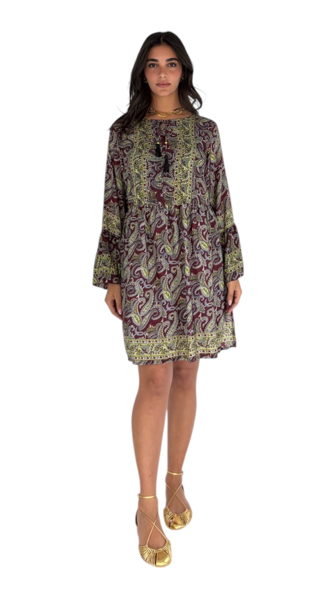 Sahar Purple Dress