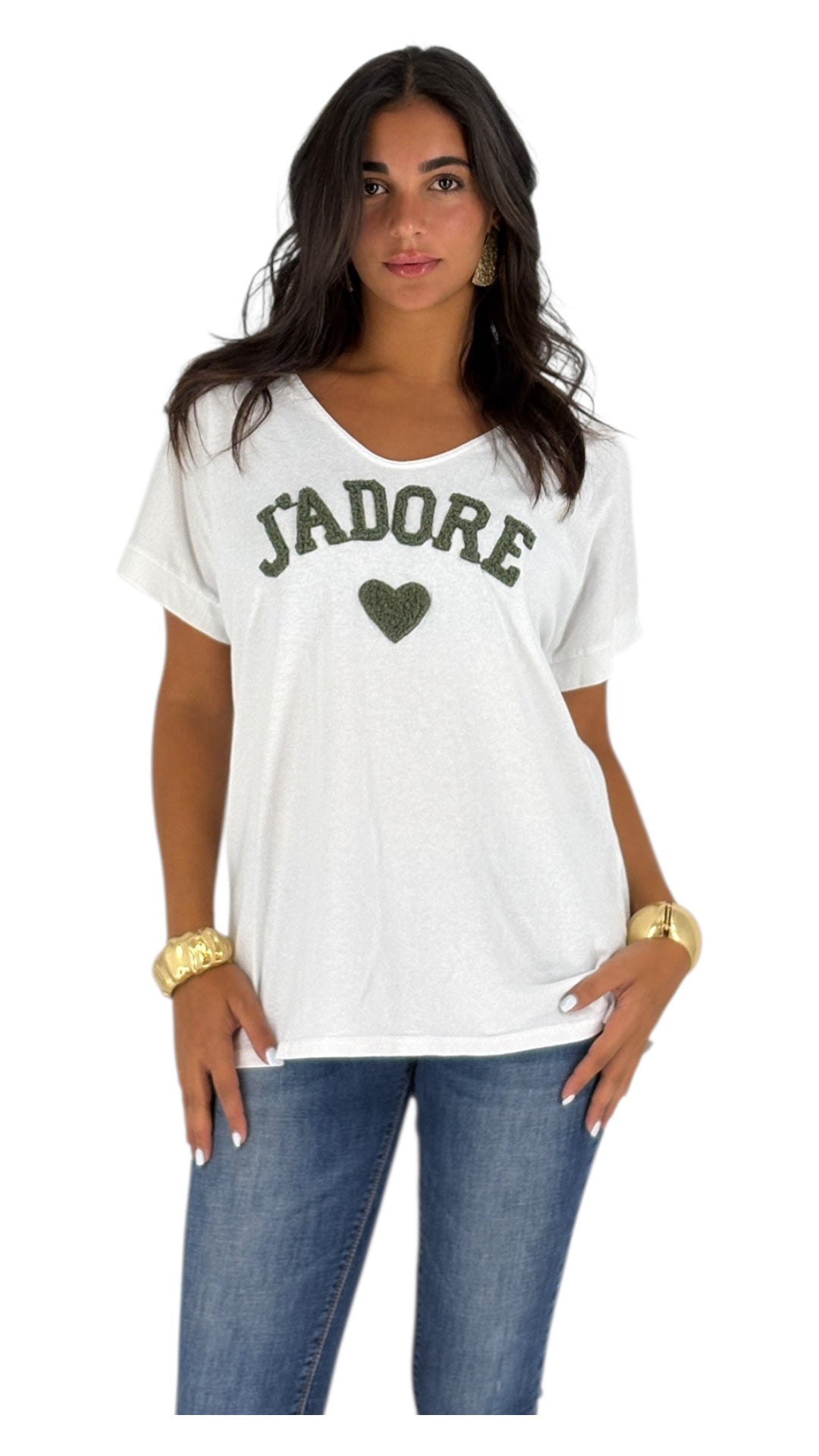 Jadore Kaki T-shirt