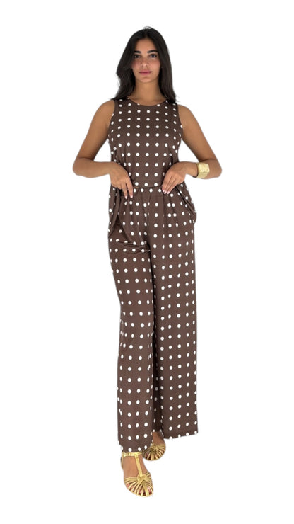 Twyla Brown/White Set