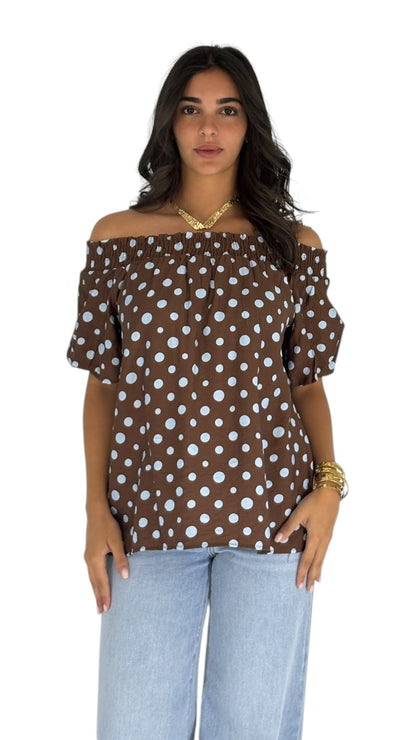 Tilly Brown Top