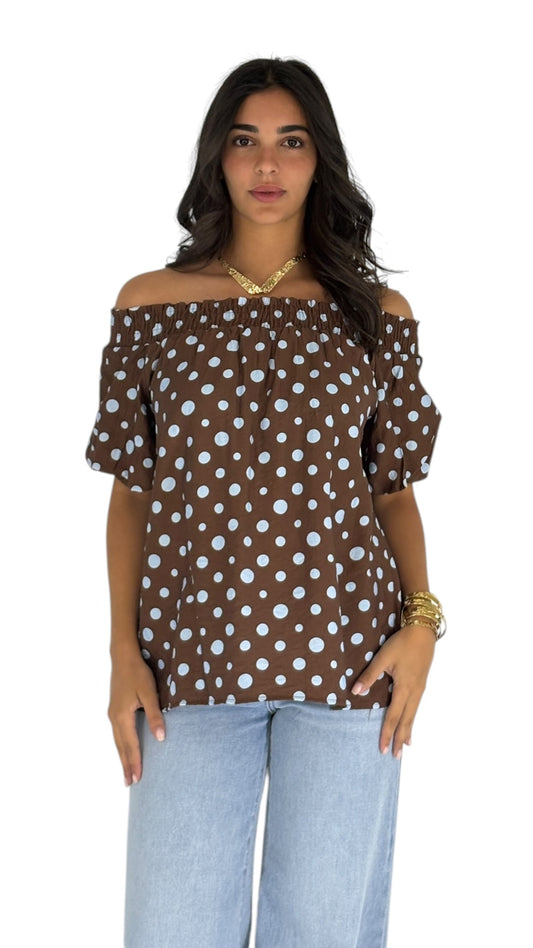 Tilly Brown Top