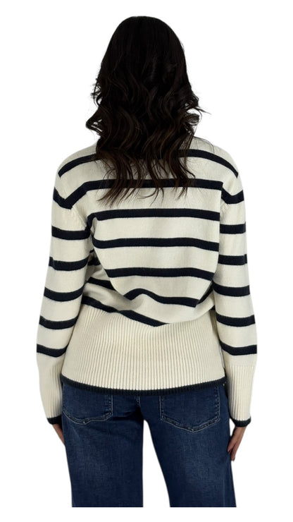 Verity navy Sweater