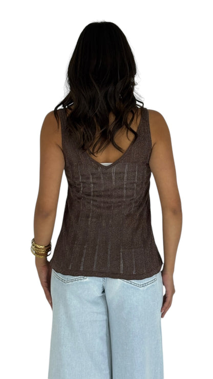 Suha Brown Top