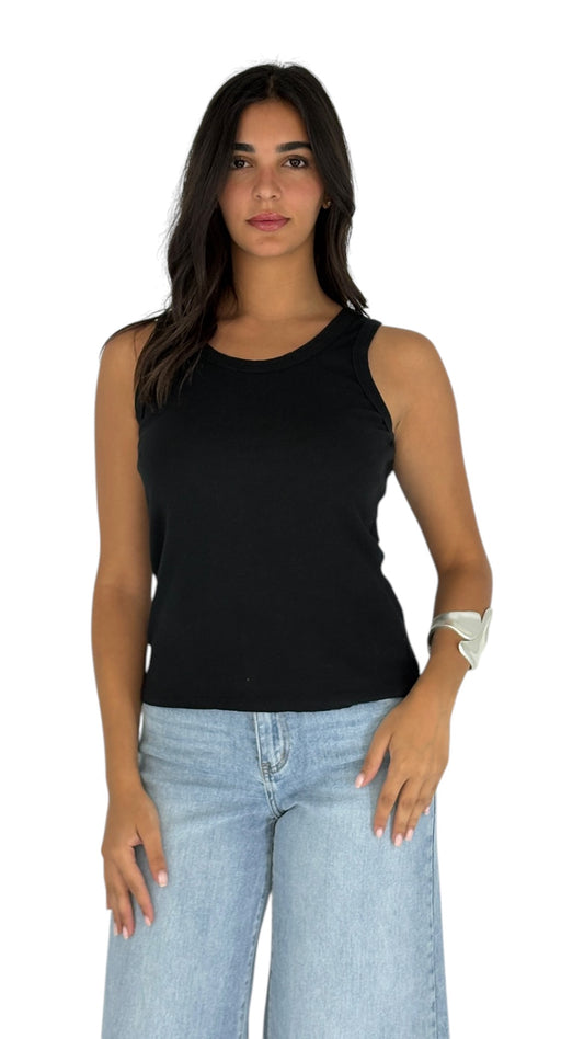 Eliana Black Top
