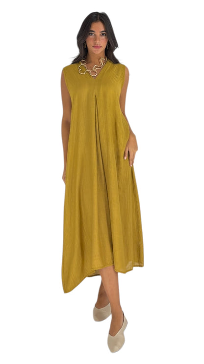 Holly Mustard Dress