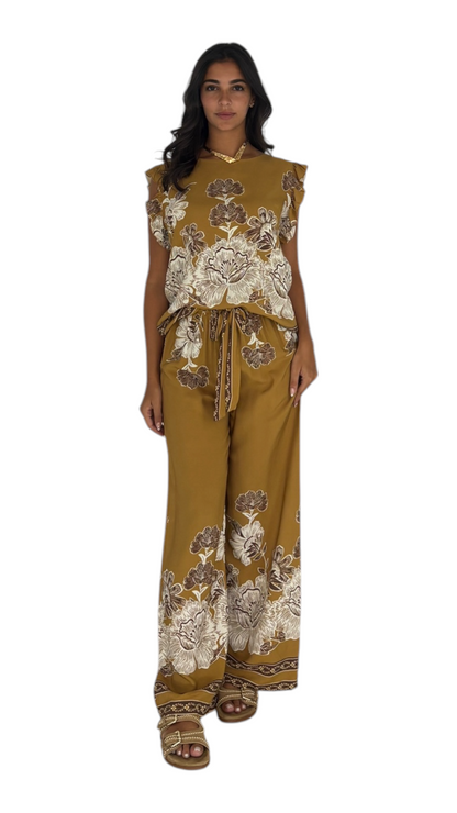 Amani Mustard Pants