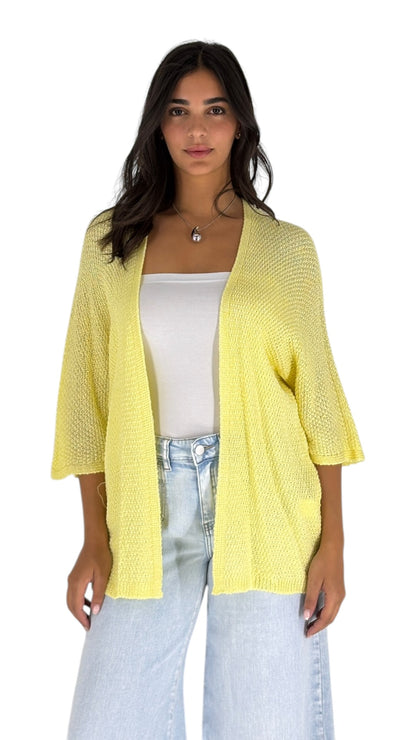 Mary Yellow Cardigan