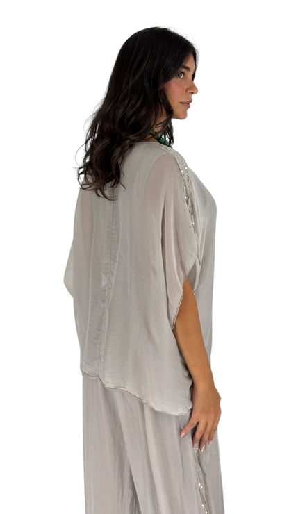 Alia Taupe Top