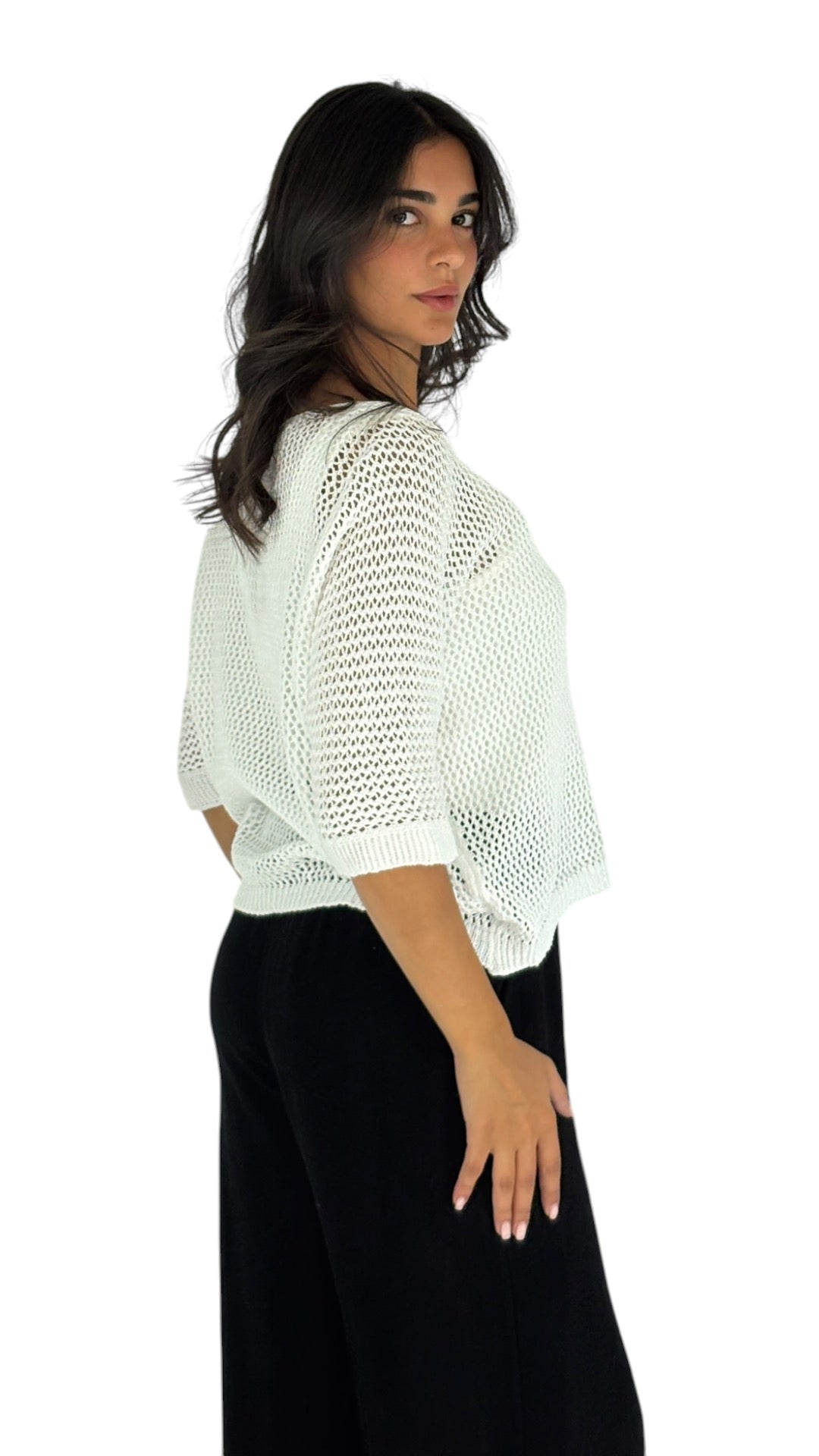 Zain White Top