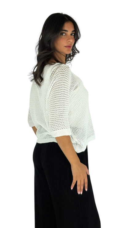 Zain White Top