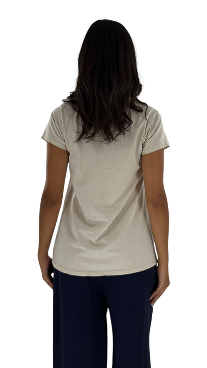Jina Beige T-Shirt