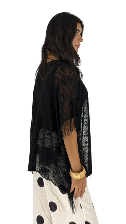 Darma Black Cardigan