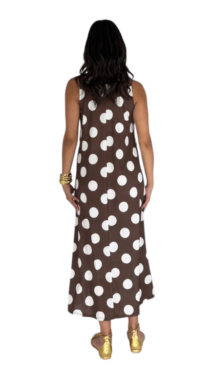 Polina Brown Dress