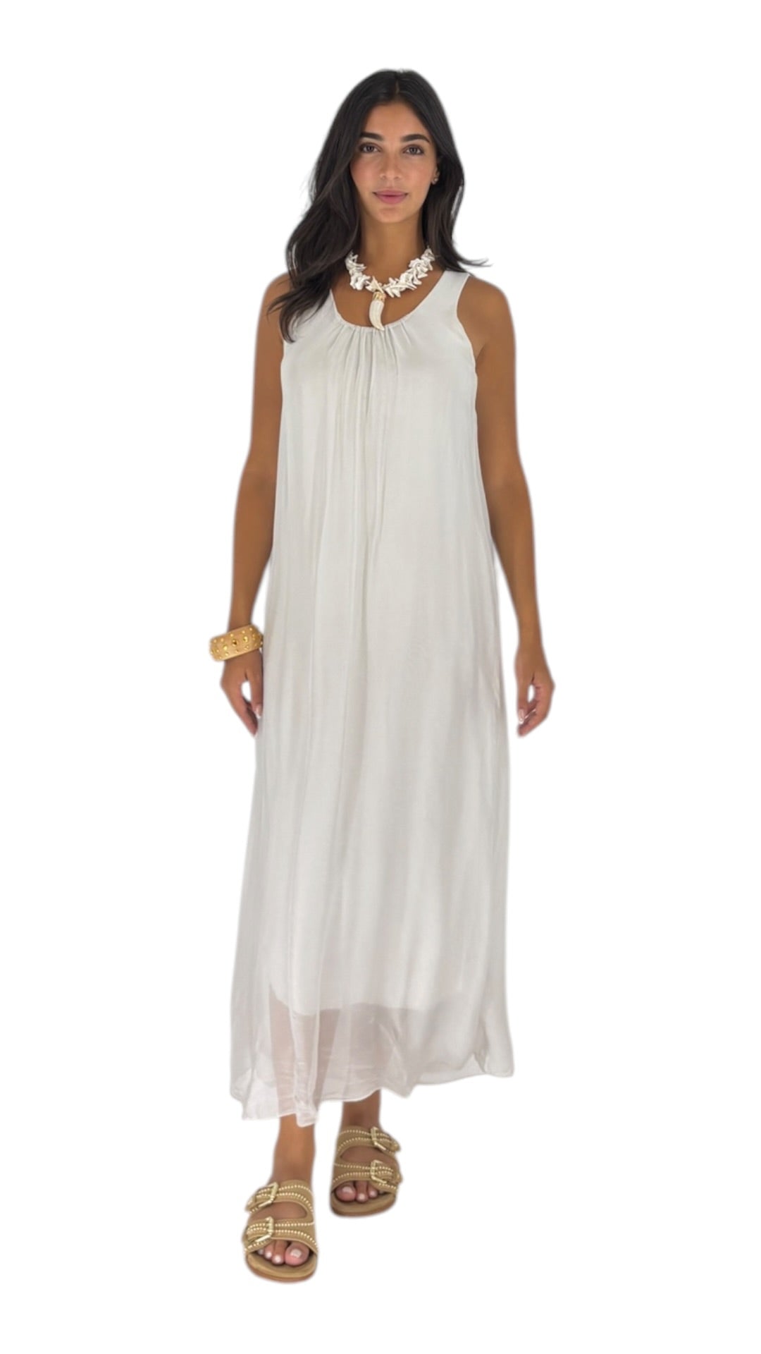 Oriella Cream Dress