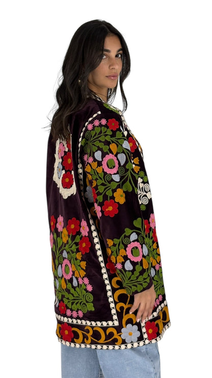 Marisa Aubergine Jacket