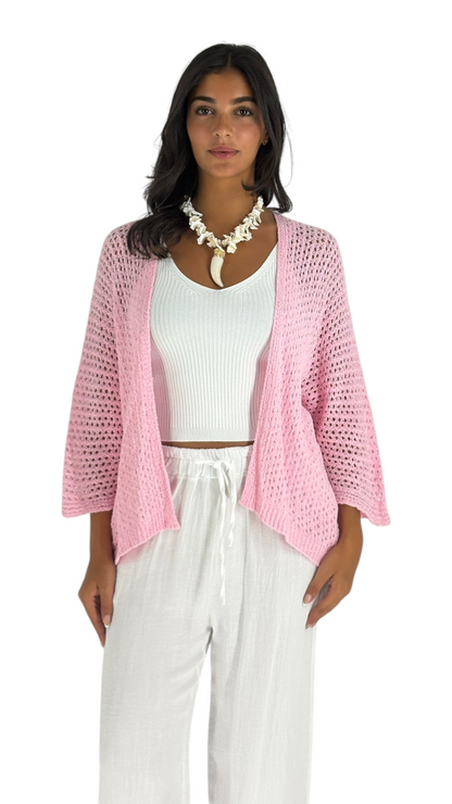 Arjet Pink Cardigan