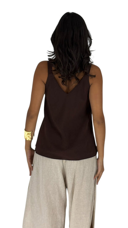 Lola Brown Top