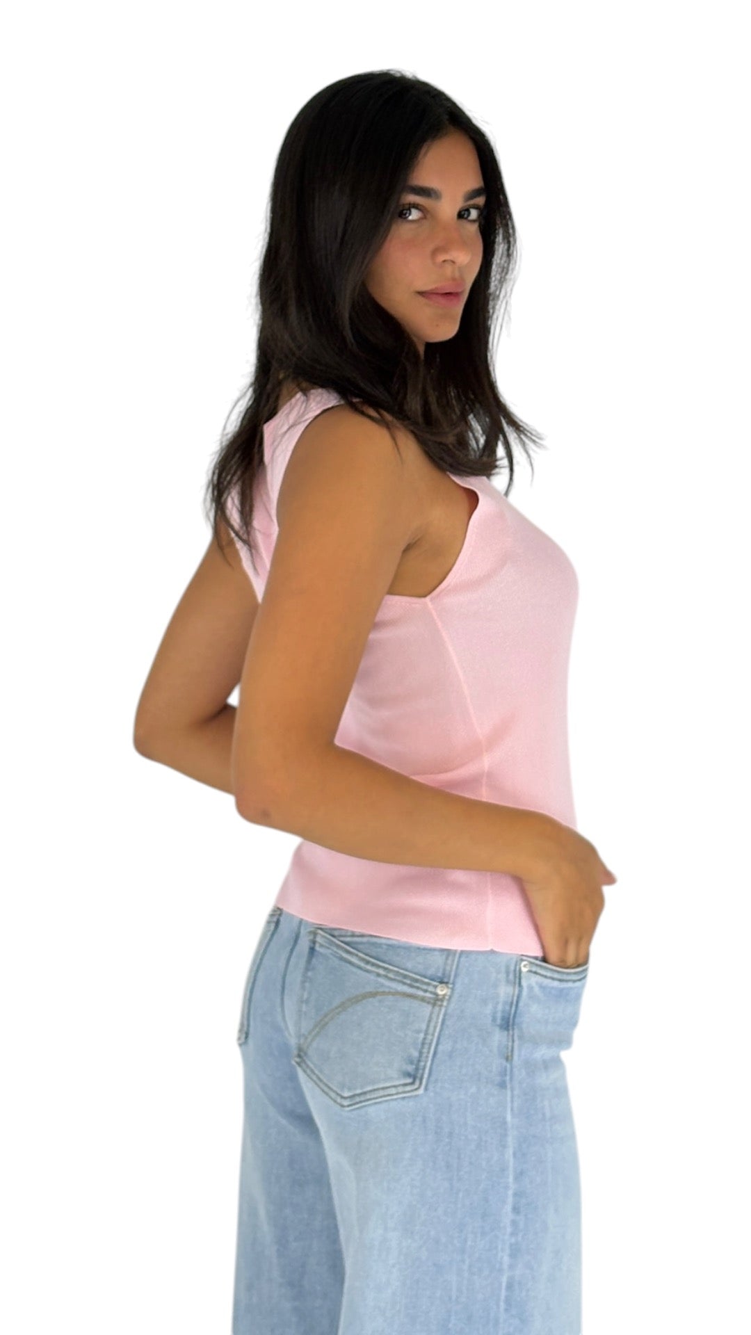 Noelle Pink Top