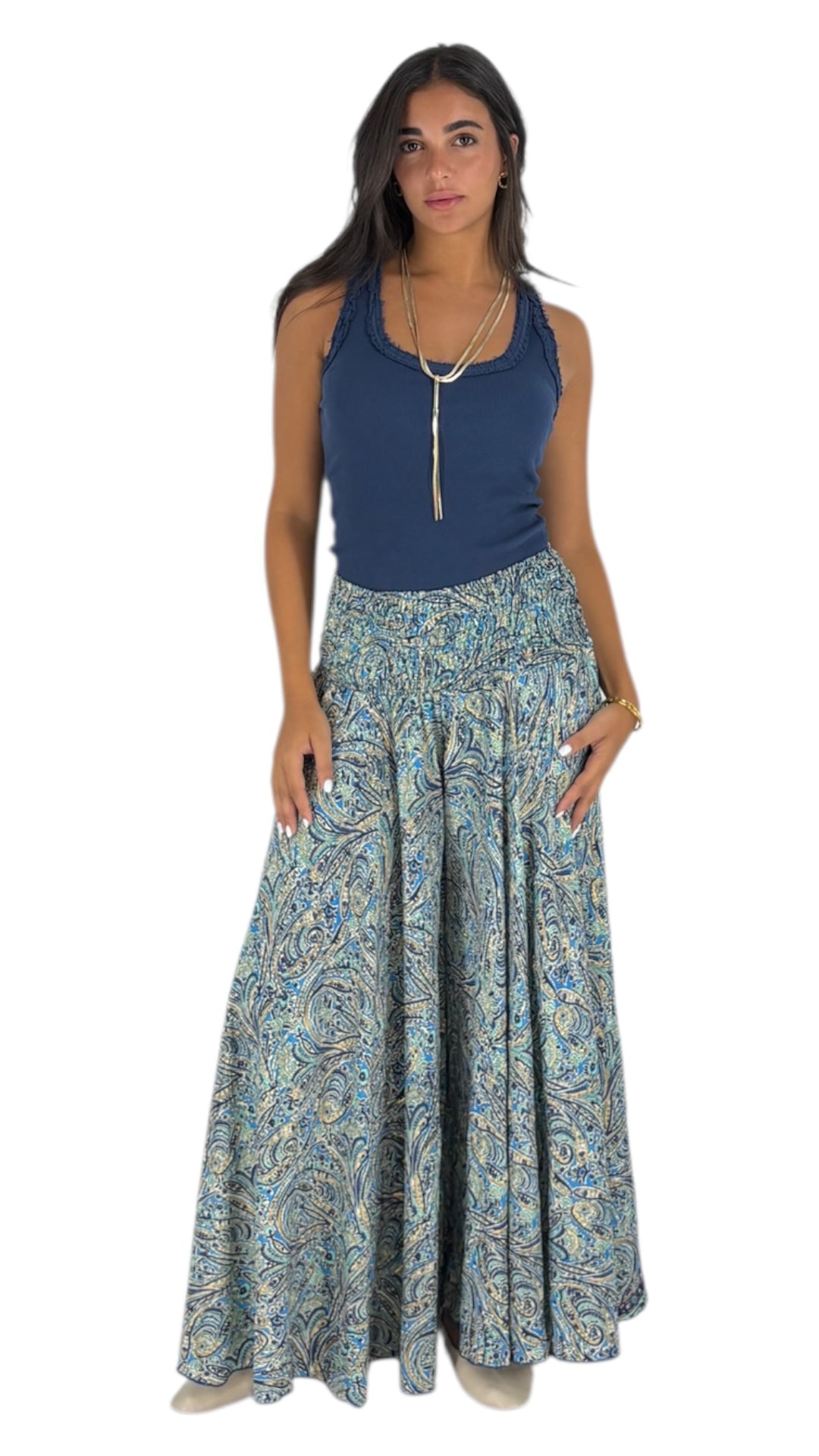 Koma Blue and Green Pants