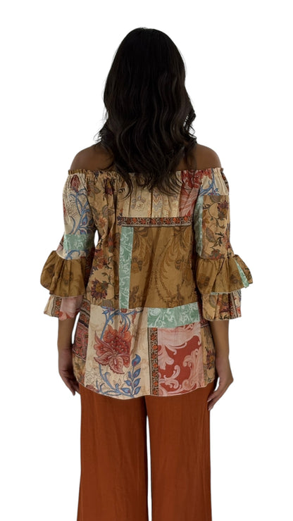 Kegan Camel Top