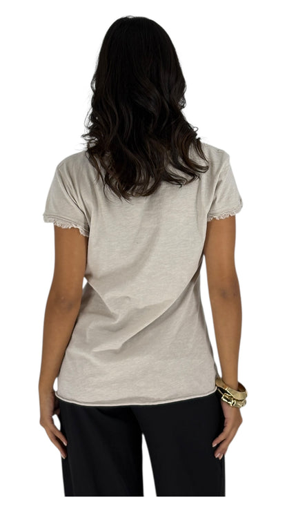 Abil Beige T-shirt