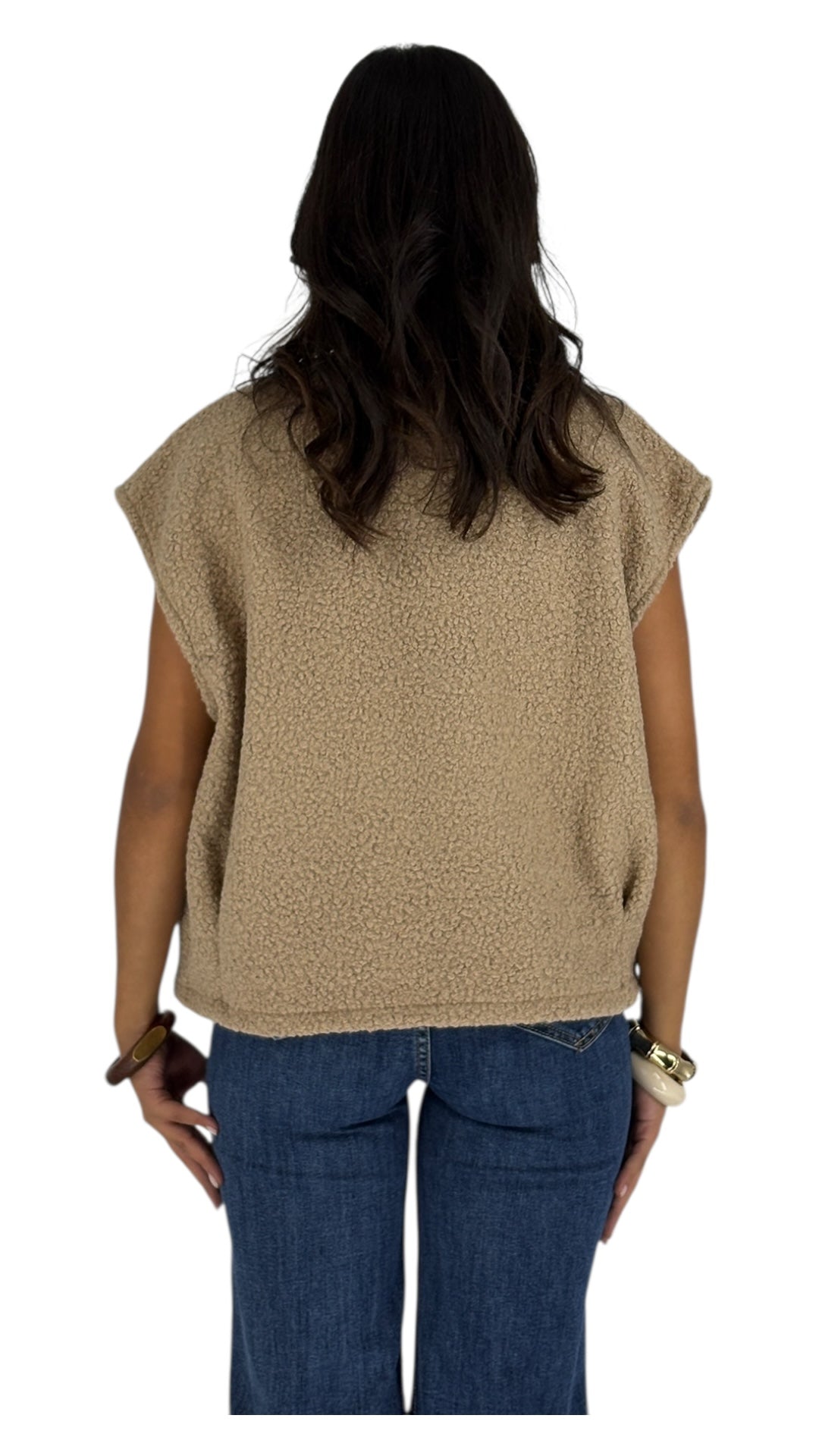 Clover Camel Vest