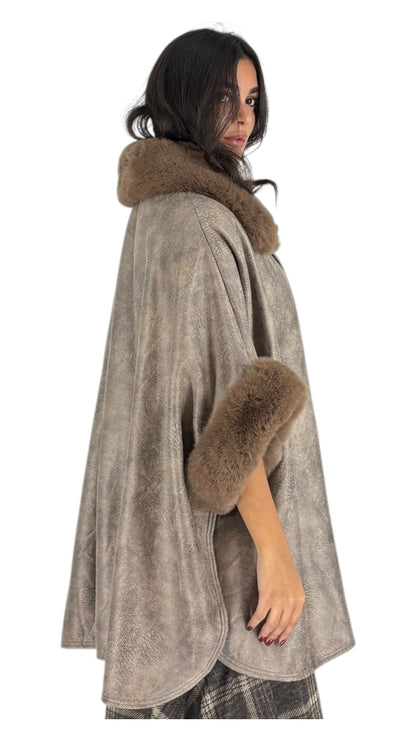 Nardi Taupe Poncho