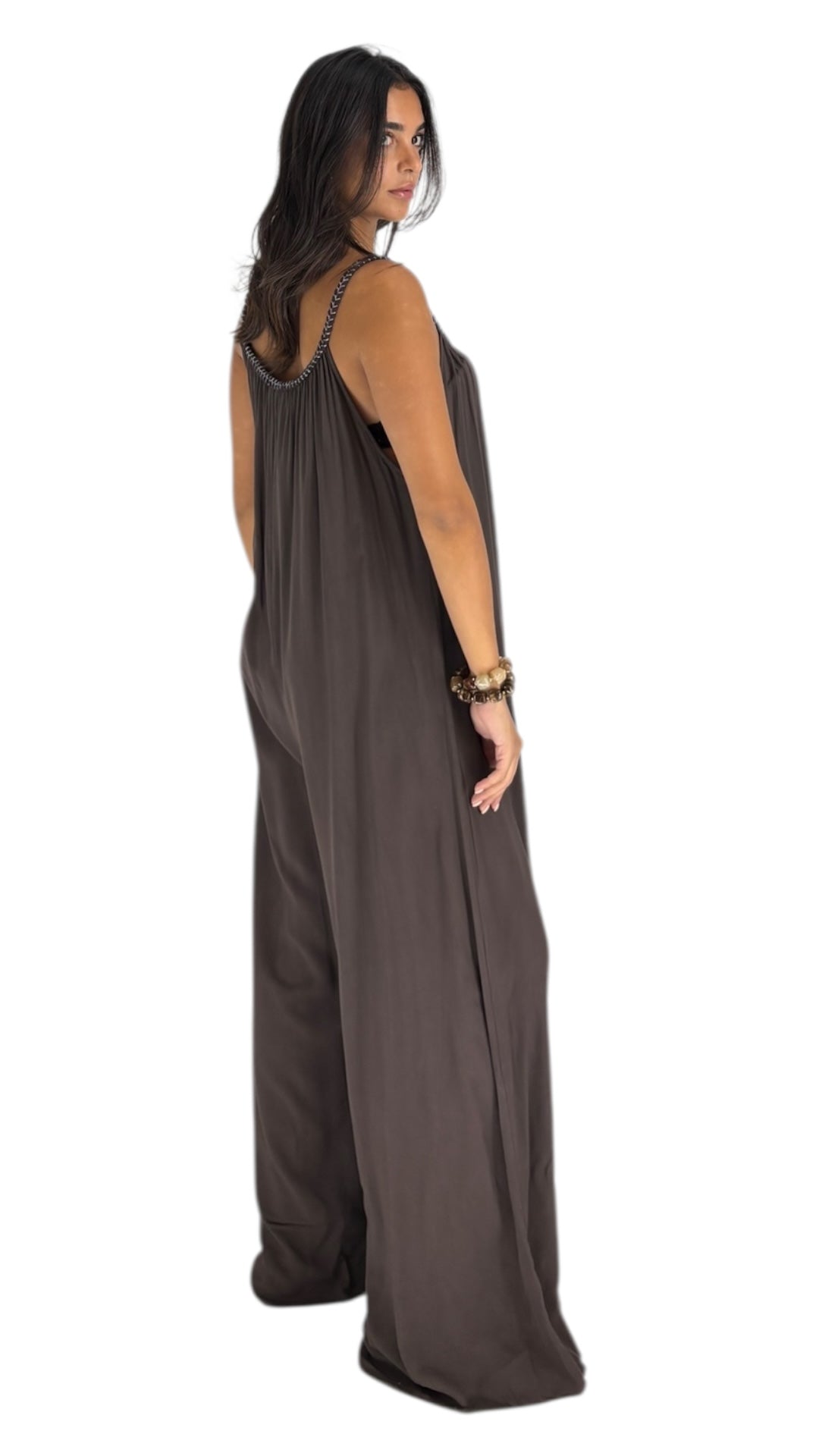 Ozzy Brown Jumpsuit