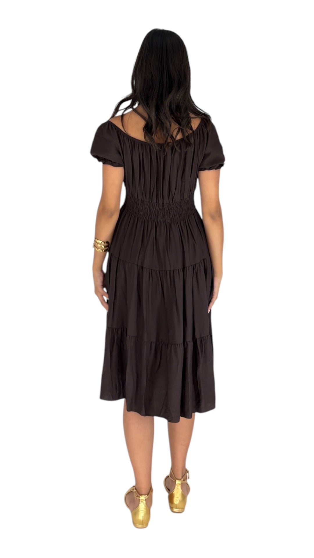 Ezia Brown Dress