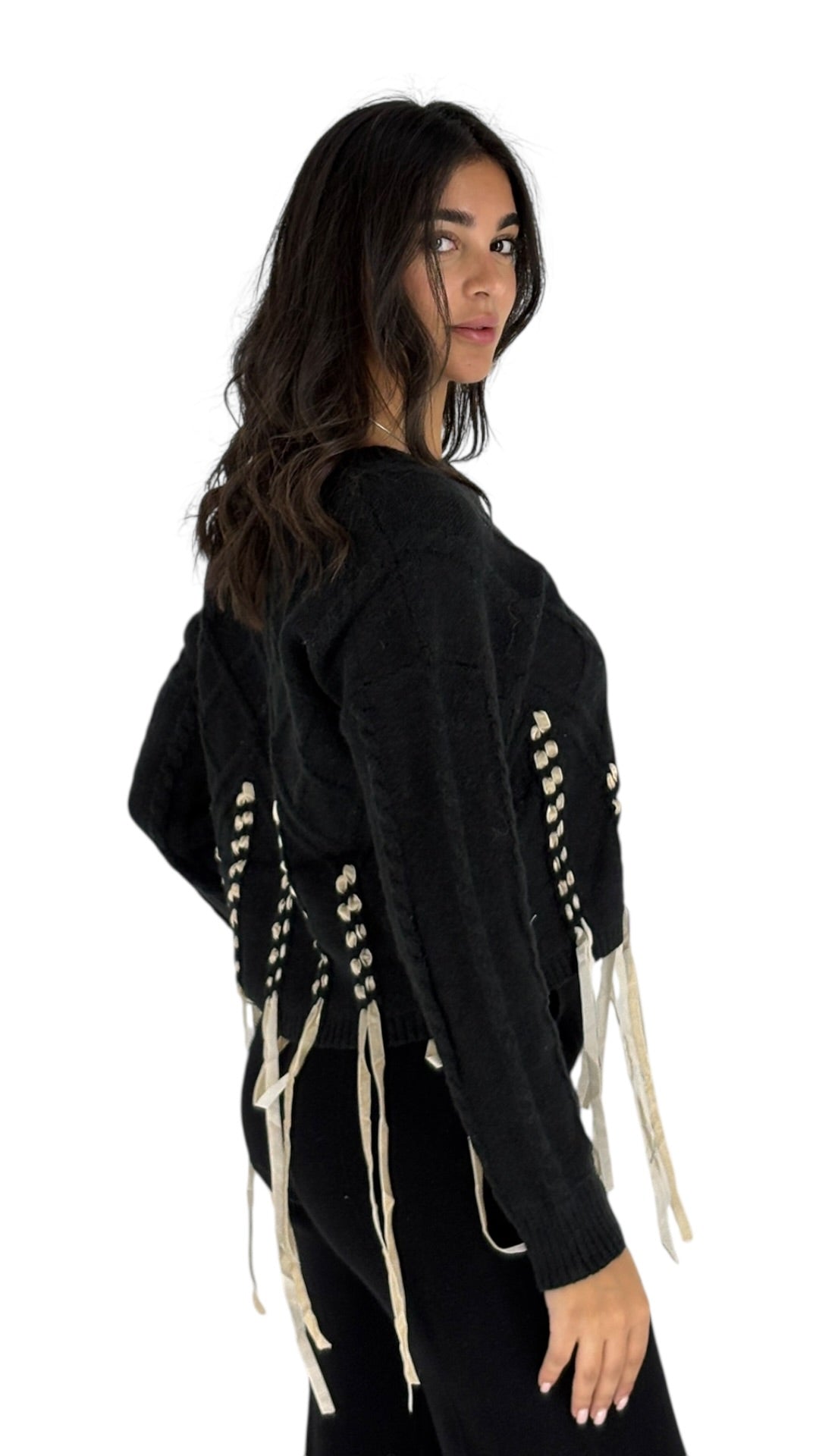 Sable Black Sweater