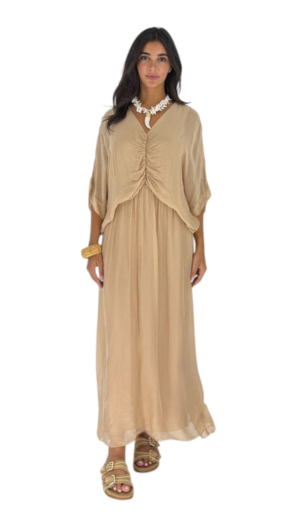 Dasha Camel Dress