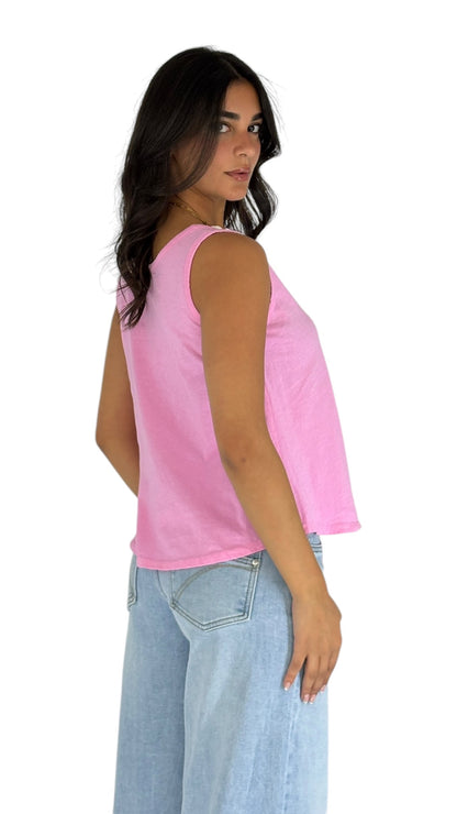Shahd Pink Top