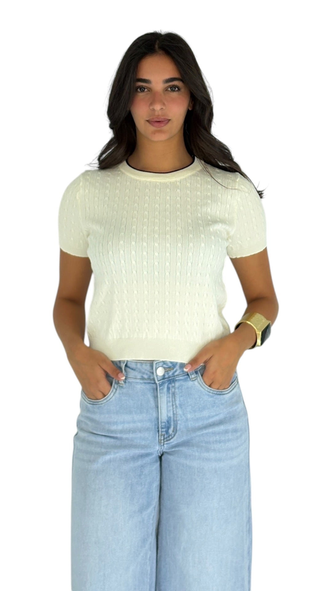 Brille White Top