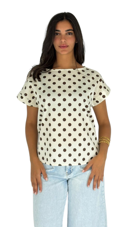 Jade Cream Top