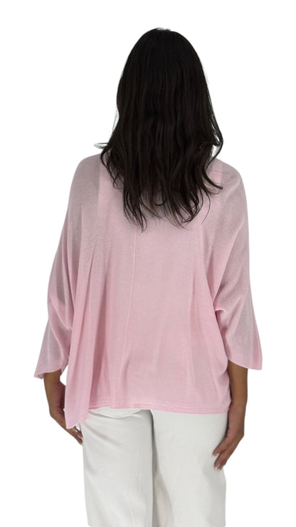 Jihan Pink Cardigan