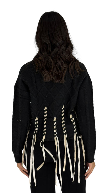 Sable Black Sweater