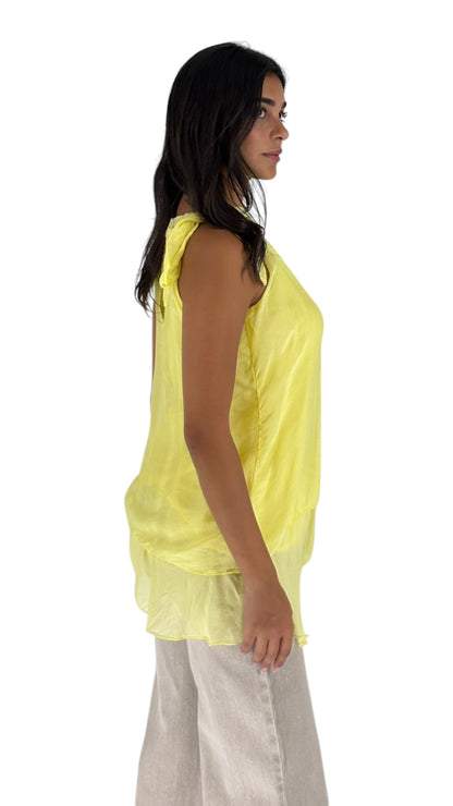 Zarek Yellow Top