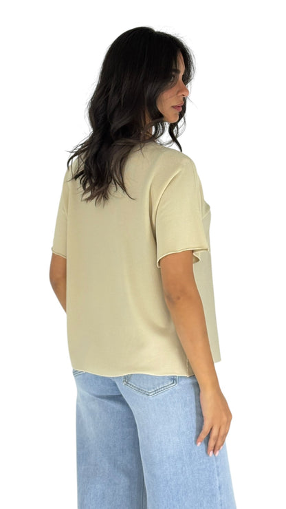 Sima Beige Top