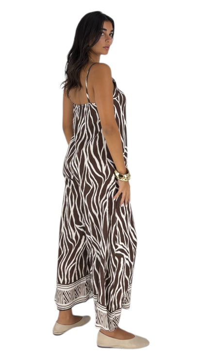 Jana Zebra Jumpsuits