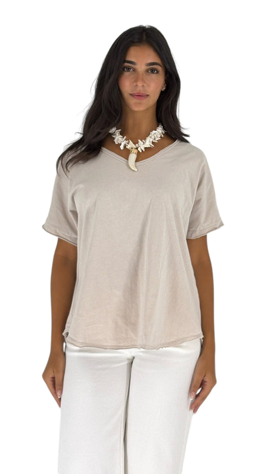 Lari Beige T-Shirt