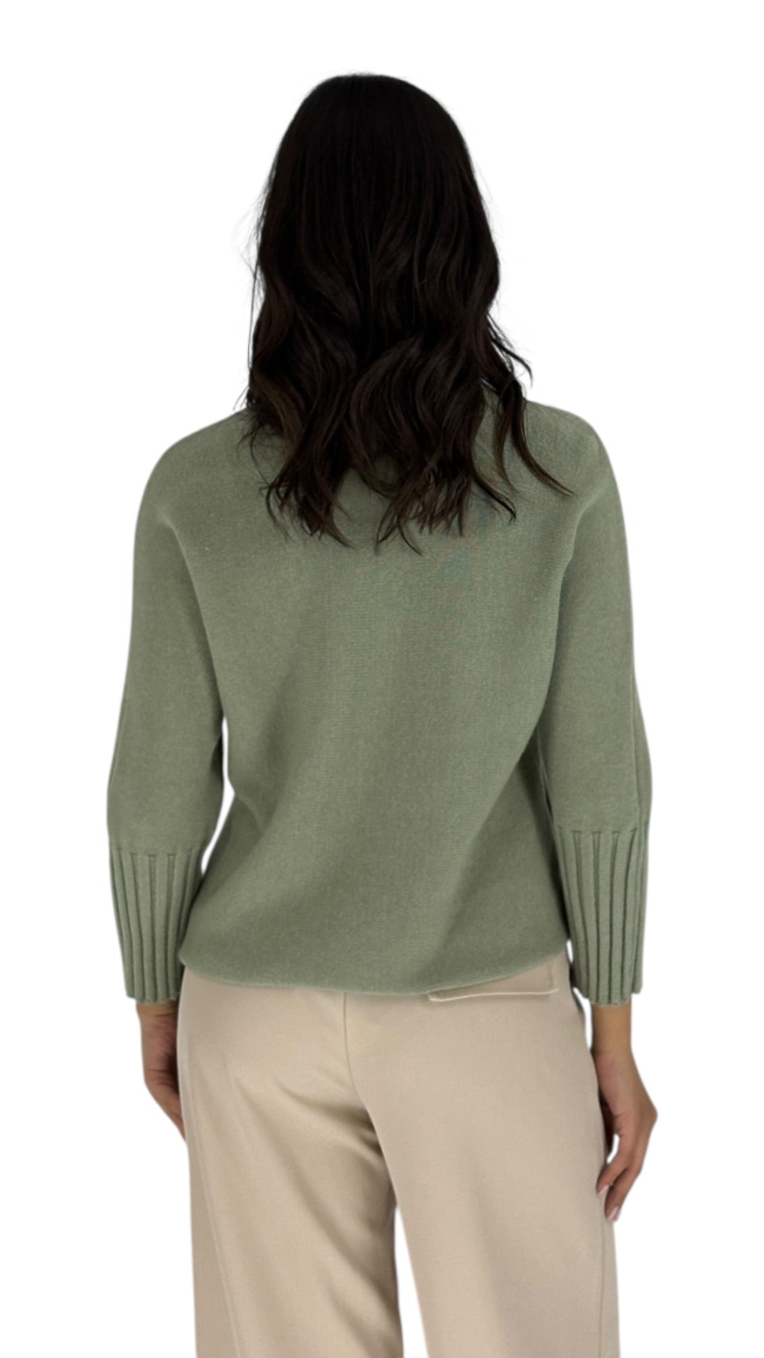 Dovie Green Sweater