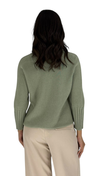 Dovie Green Sweater