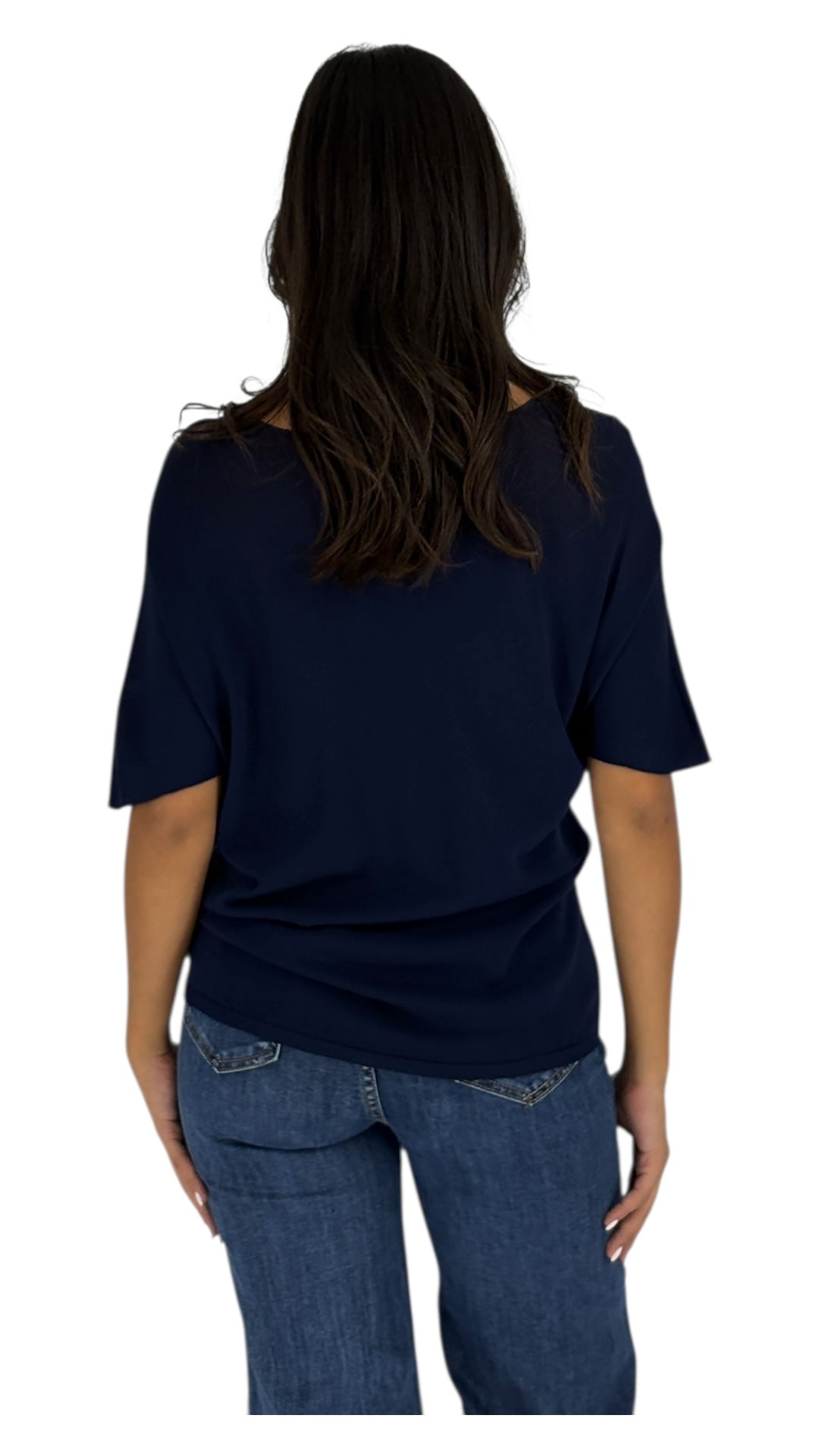 Besan Navy Top