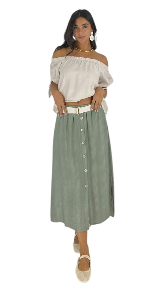 Tador Khaki Skirt