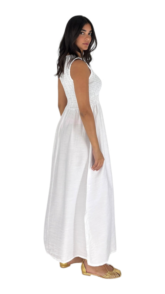 Leland White Dress