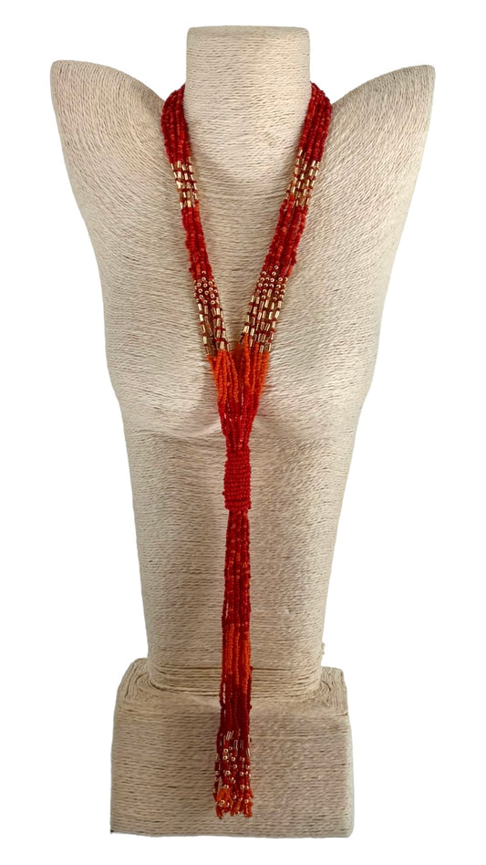 Emma red necklace