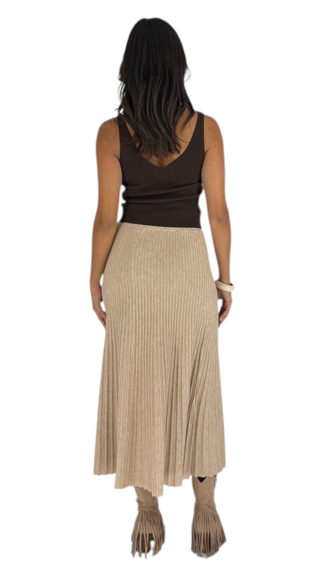 Jade Beige Skirt