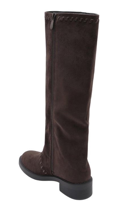 Lana High Boots with Suede Effect