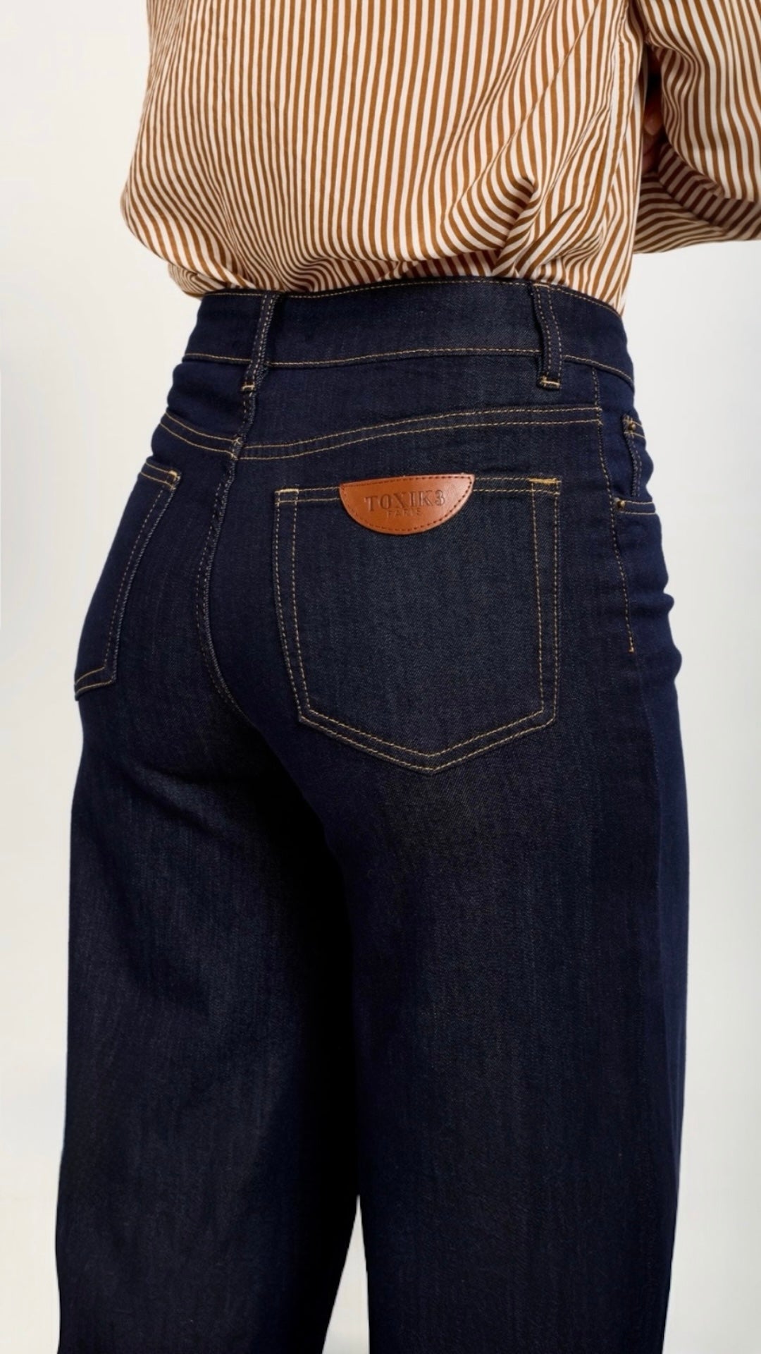 Raw Blue Jeans Pants