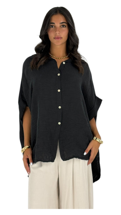 Malina Black Shirt
